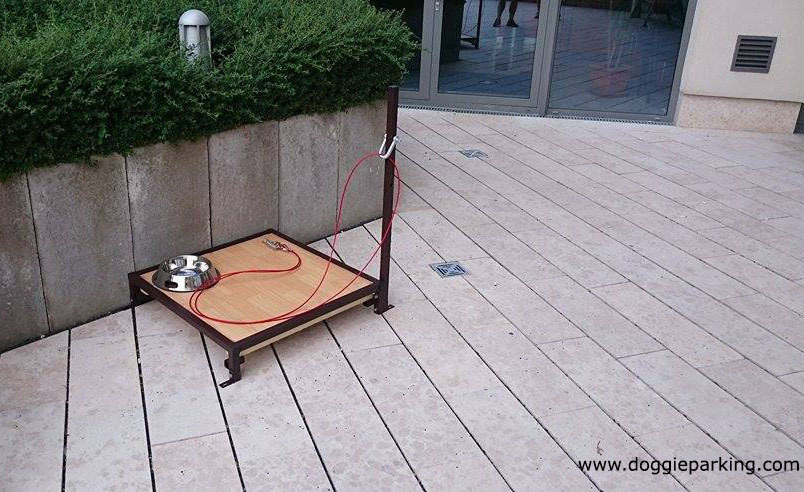 Kutyaparkoló stég Kutyaparkoló stég