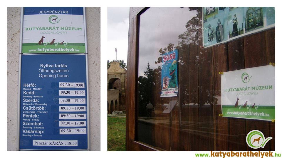 A Siklósi vár kutyabarát múzeum! 