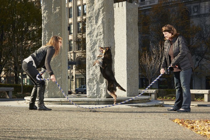 Geronimo gyakorlás közben