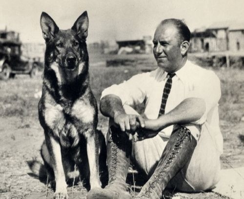 Rin-Tin-Tin és gazdája Lee Duncan