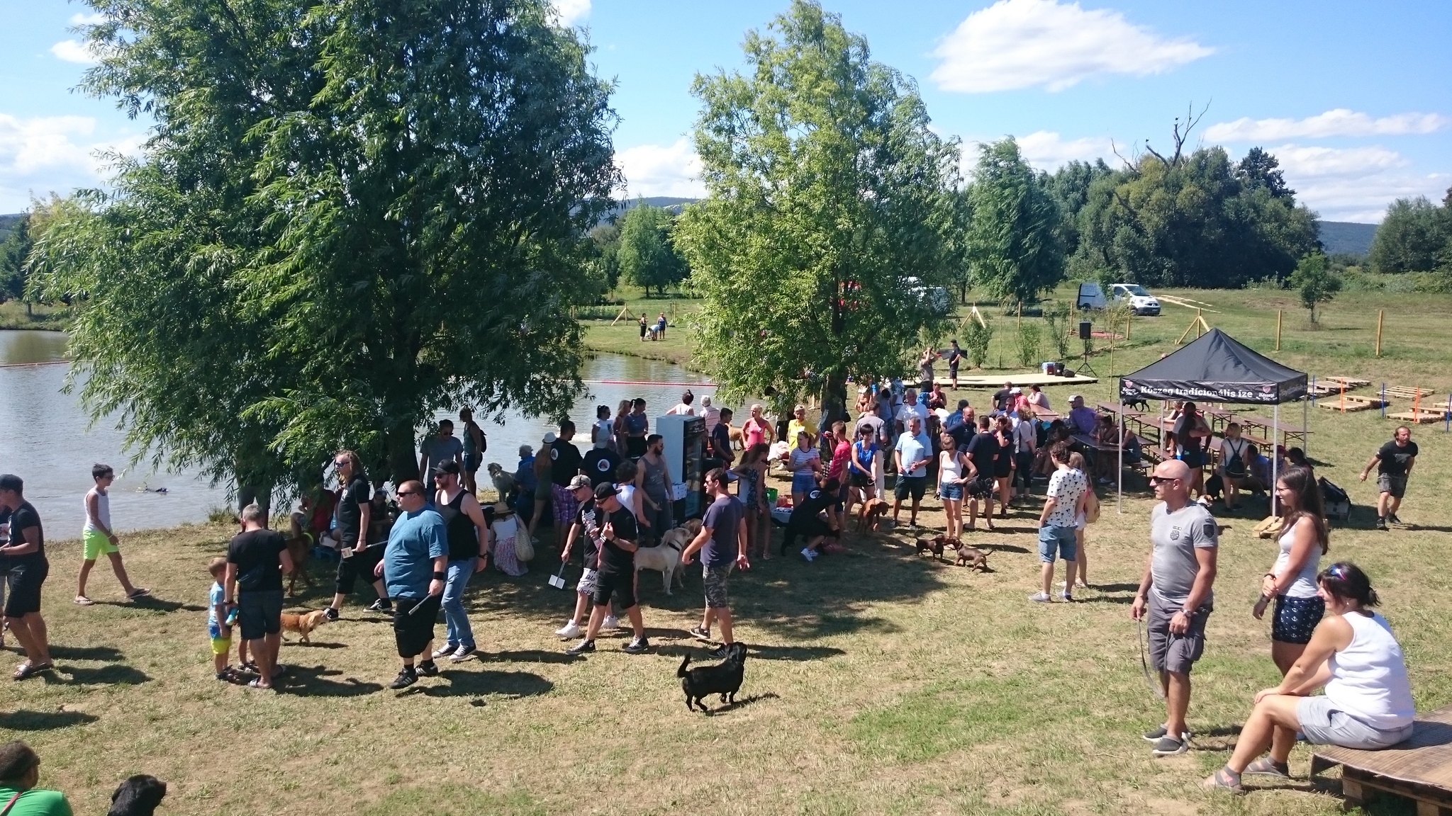 Kőszegi kutyastrand megnyító