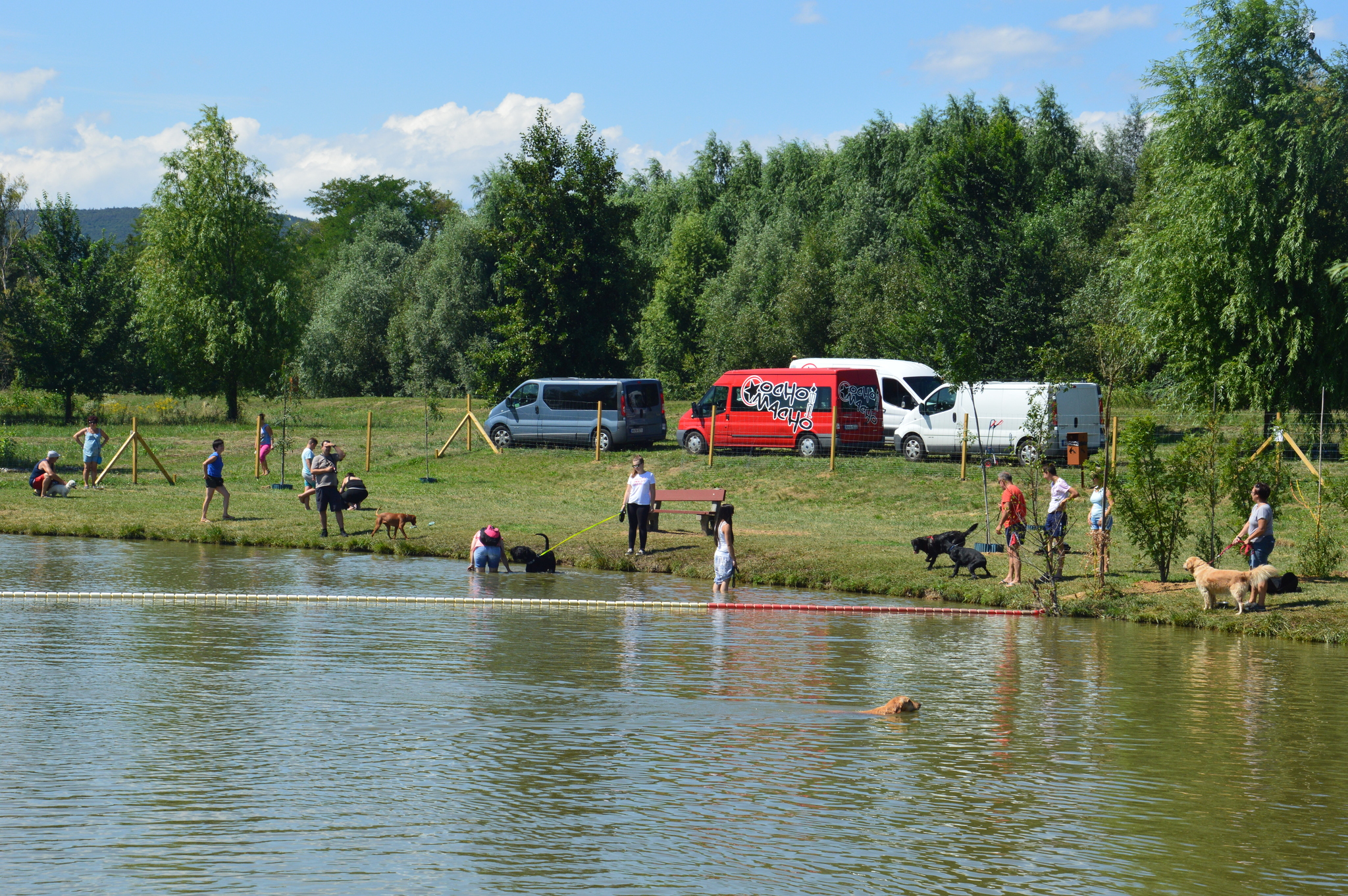 Kutyabarát Kőszegi kutyastrand partszakasz