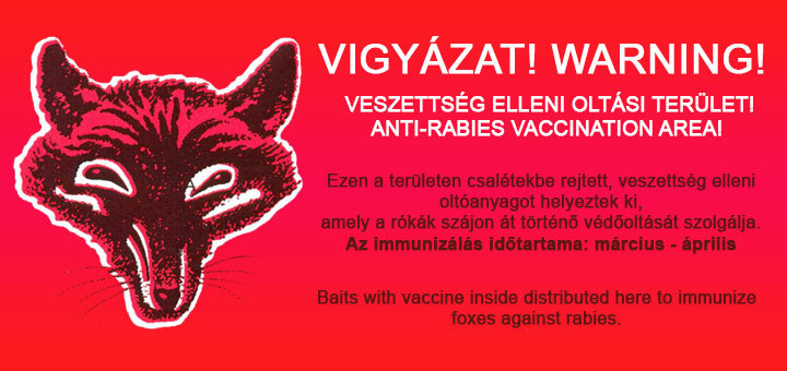 Ebzárlat figyelmeztető tábla