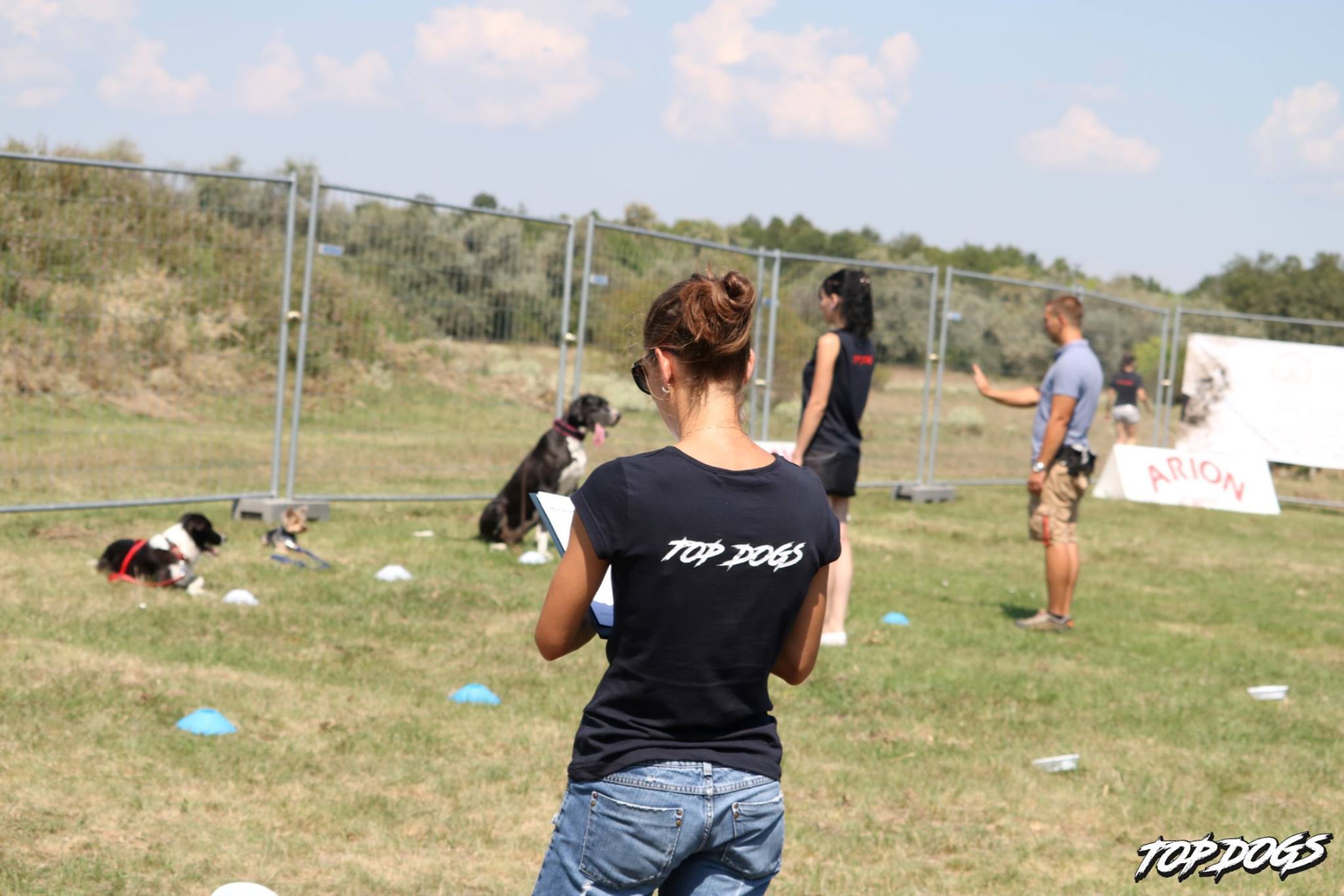 Kröpfl Erzsébet bírálta a helybenmaradás feladatot teljesítő kutyákat