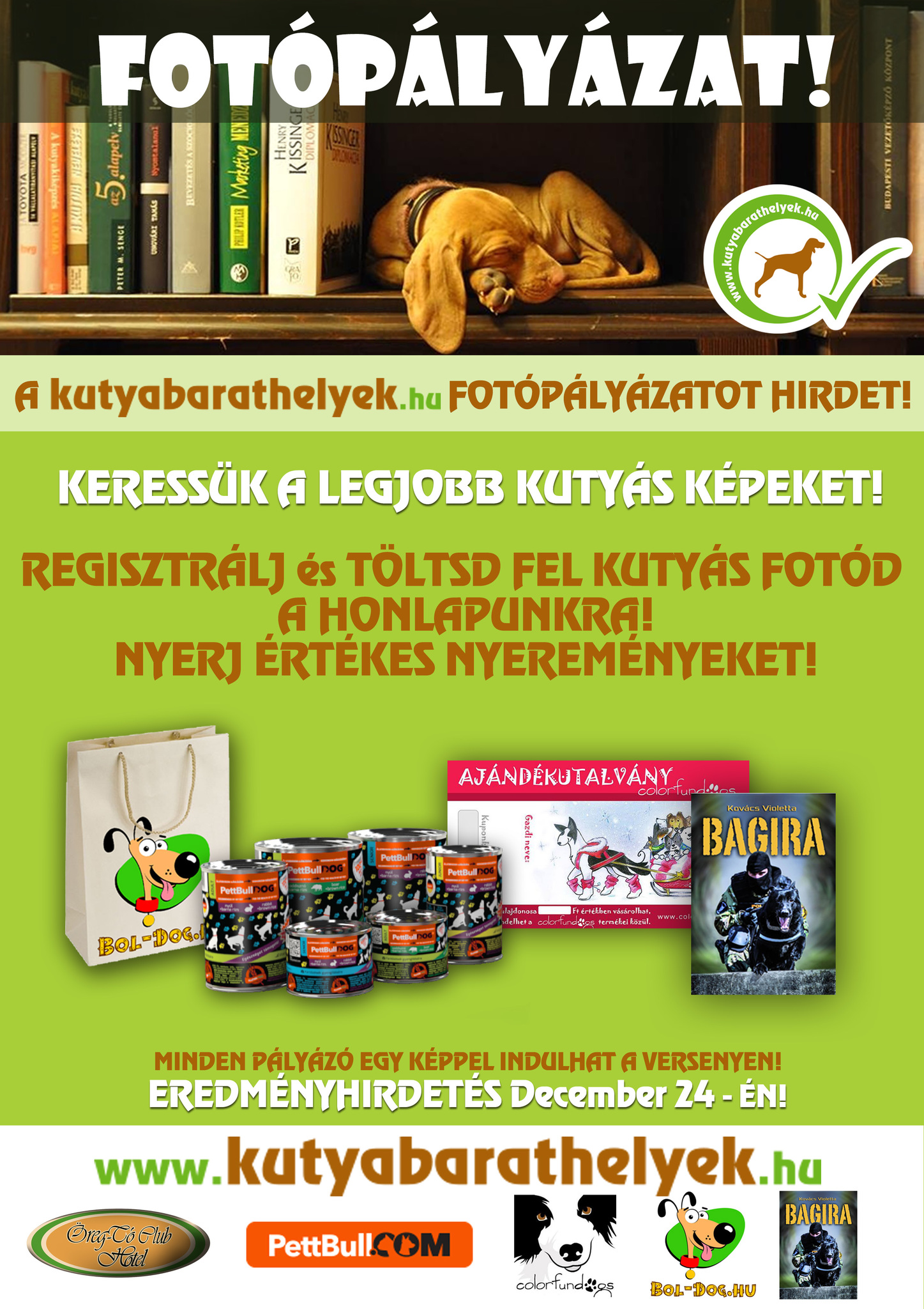 Fotópályázat 2015-ben is a kutyabarathelyek.hu-n!