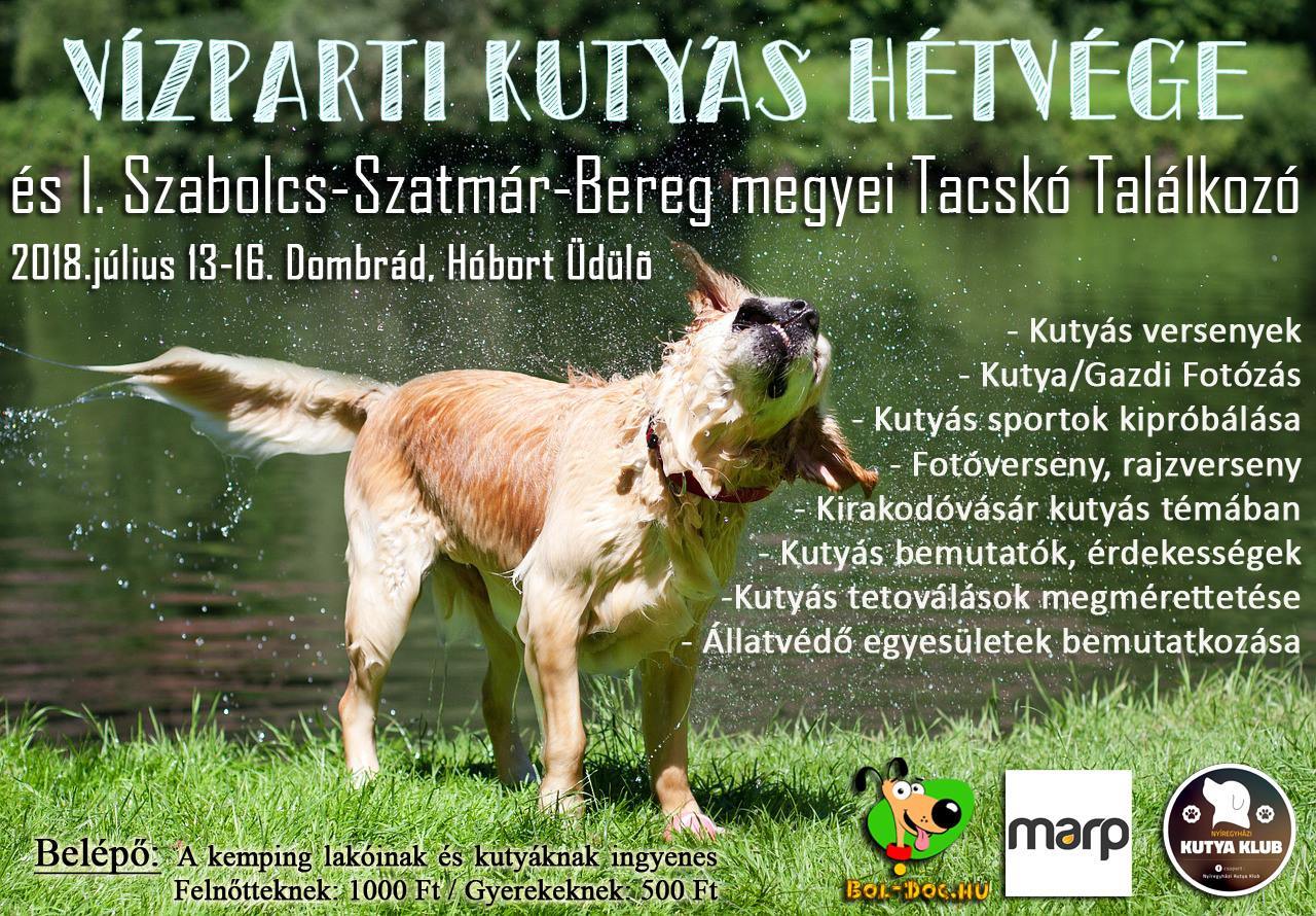 Vízparti Kutyás Hétvége 2018