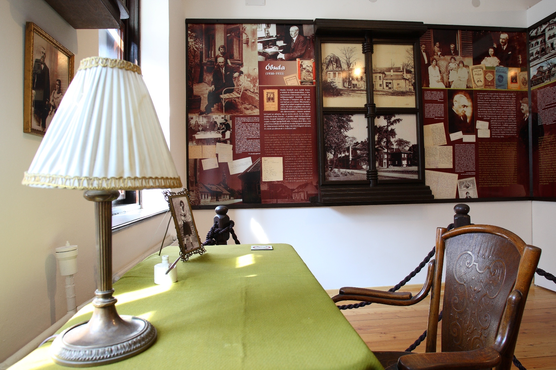 Krúdy szoba - a Magyar Kereskedelmi és Vendéglátóipari Múzeum részlete