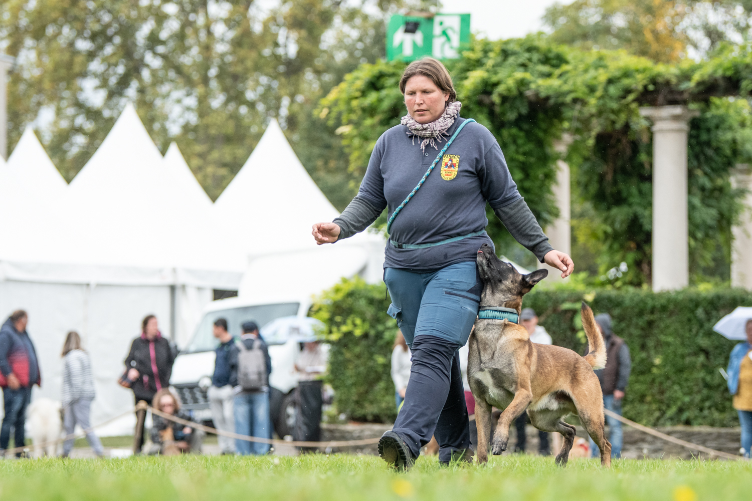 A világbajnok páros: Belényi Beatrix és Zen A világbajnok páros: Belényi Beatrix és Zen