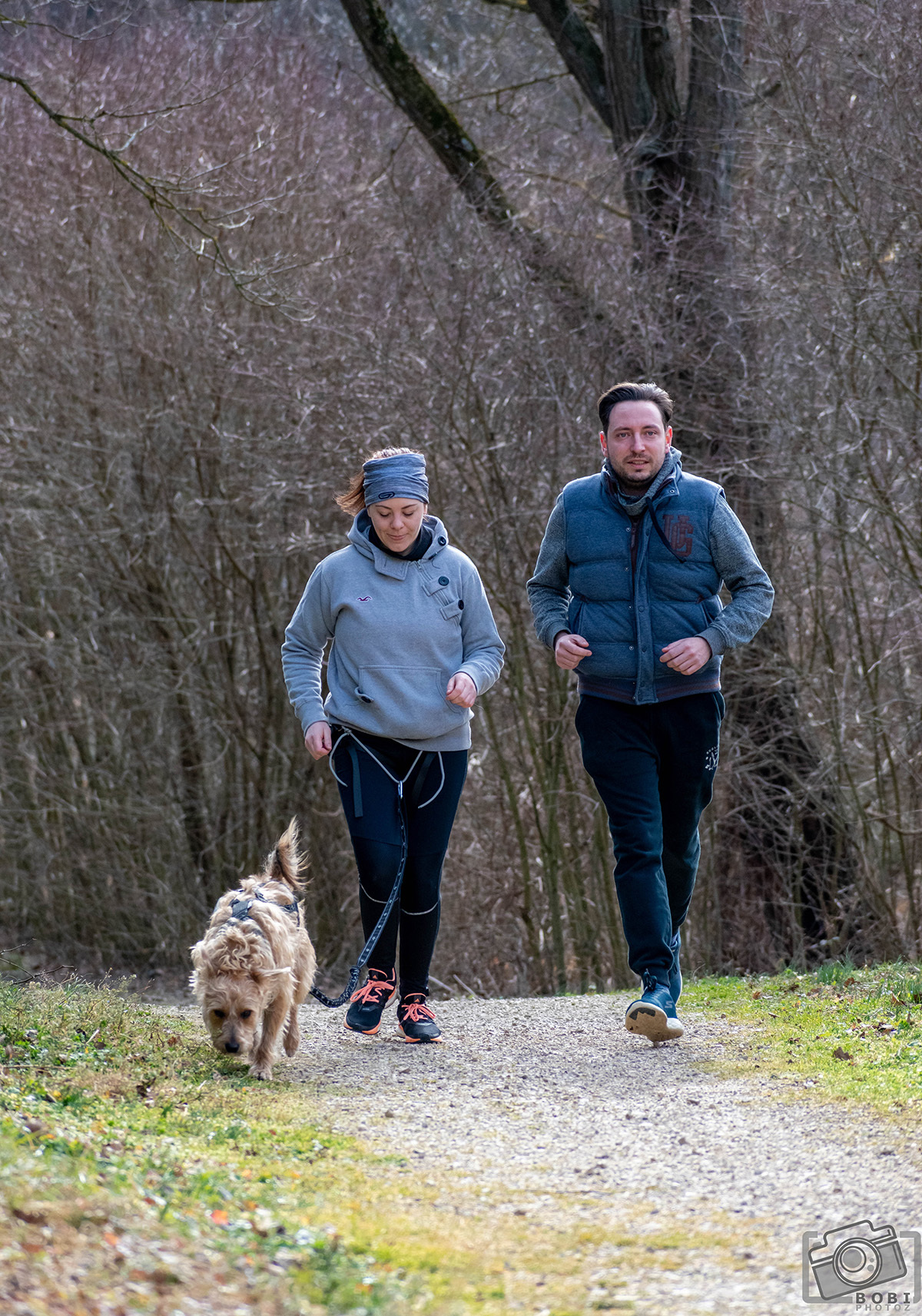 Kutyás kocogásra, futásra is ideális volt a szombati edzés