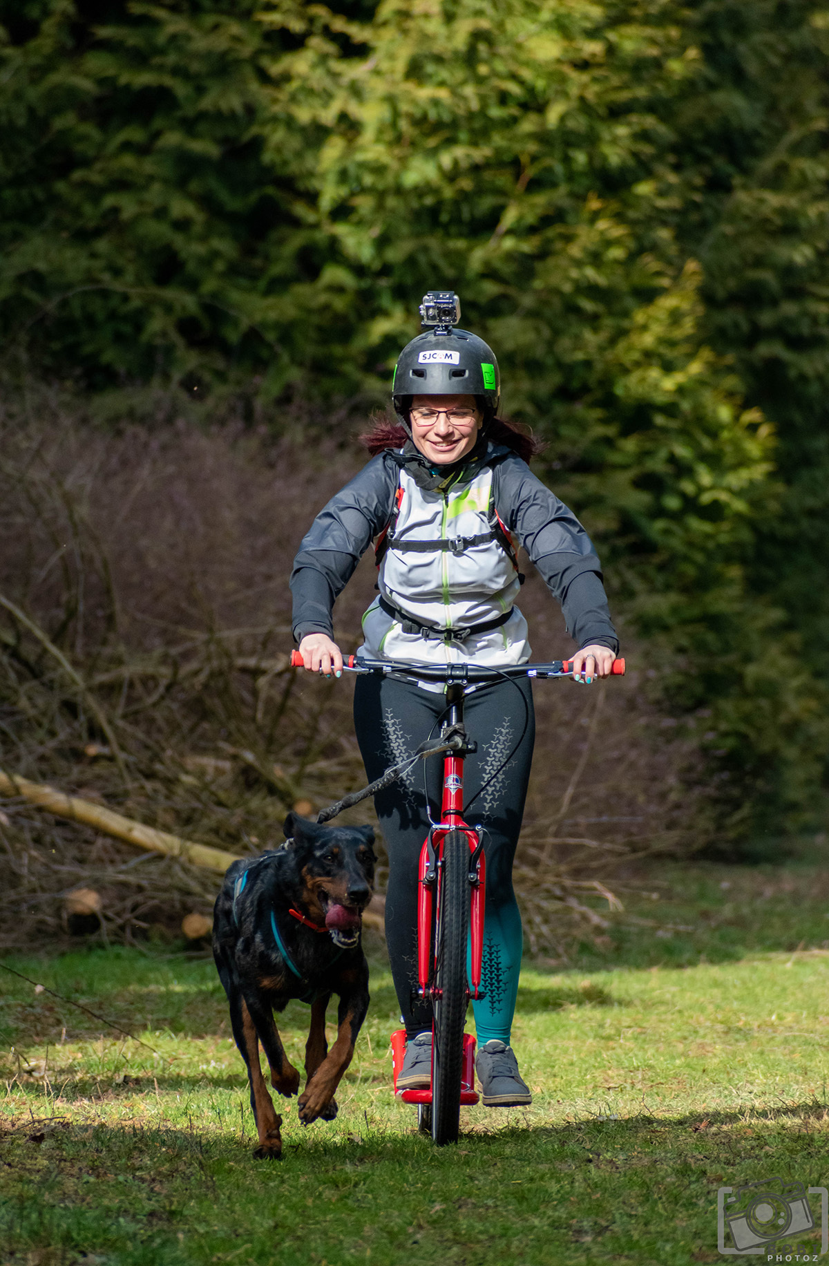 A Dogscooter űzői számára is jó terep volt