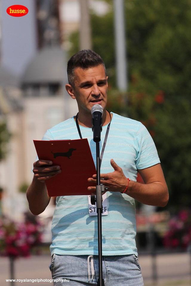 Paluska Péter, a a Hivatalos Tacskó Találkozó ötletgazdája és szervezője