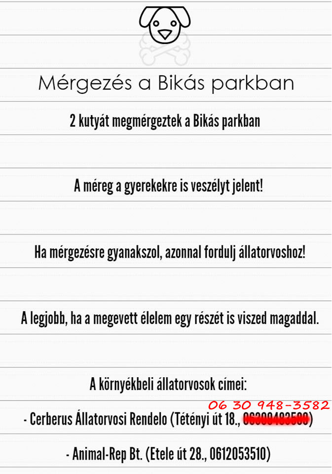 Plakátokkal hívják fel a gazdik és a szülők figyelmét a méregre Plakátokkal hívják fel a gazdik és a szülők figyelmét a méregre