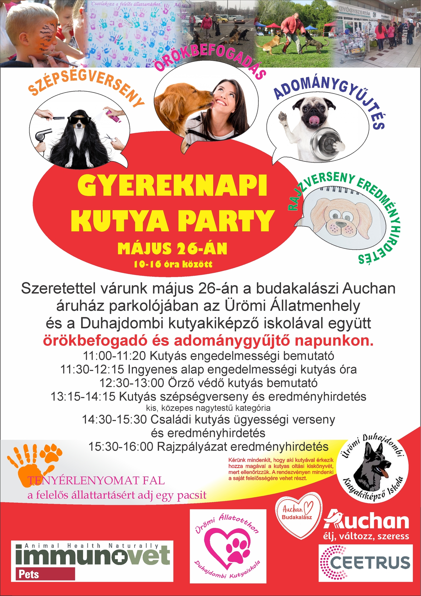 Gyereknapi kutya party