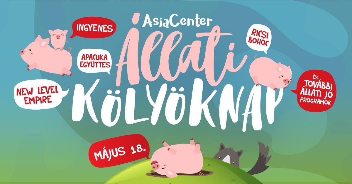 3. Állati Kölyöknap az AsiaCenterben