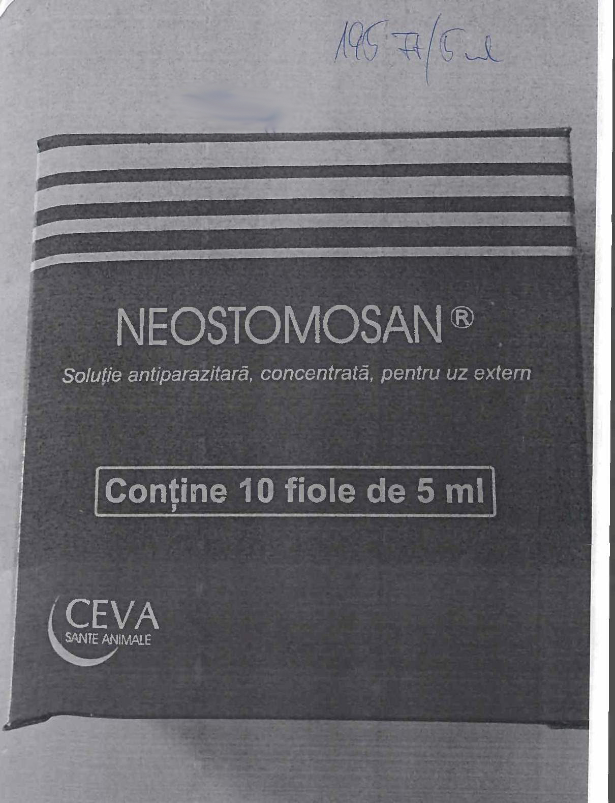 A hamis állatgyógyszer csomagolása