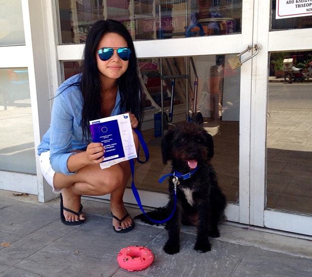 Kisállatútlevél - Georgia és Pepper útra készen