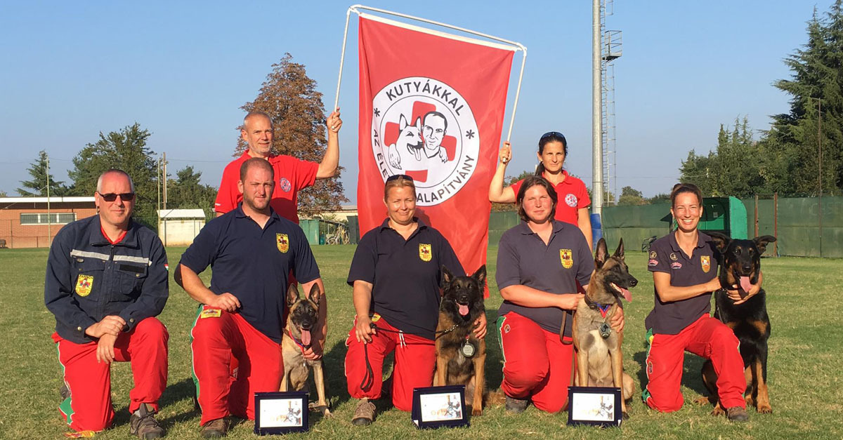 Mentőkutyásaink remekeltek a világbajnokságon