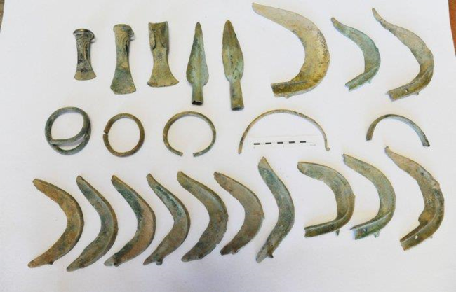 A 23 leletet átadták az illetékes hatóságnak