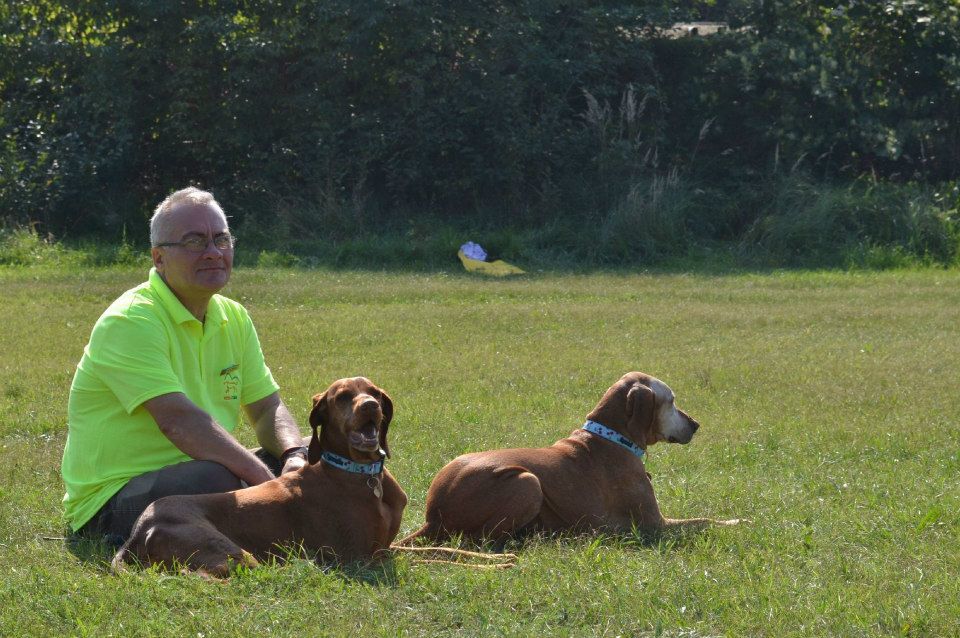 A Vizsla Túra egyik főszervezője, Kollár Mihály