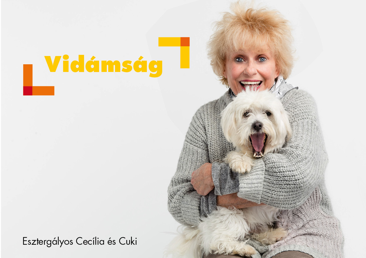 Esztergályos Cecília és Cuki Esztergályos Cecília és Cuki