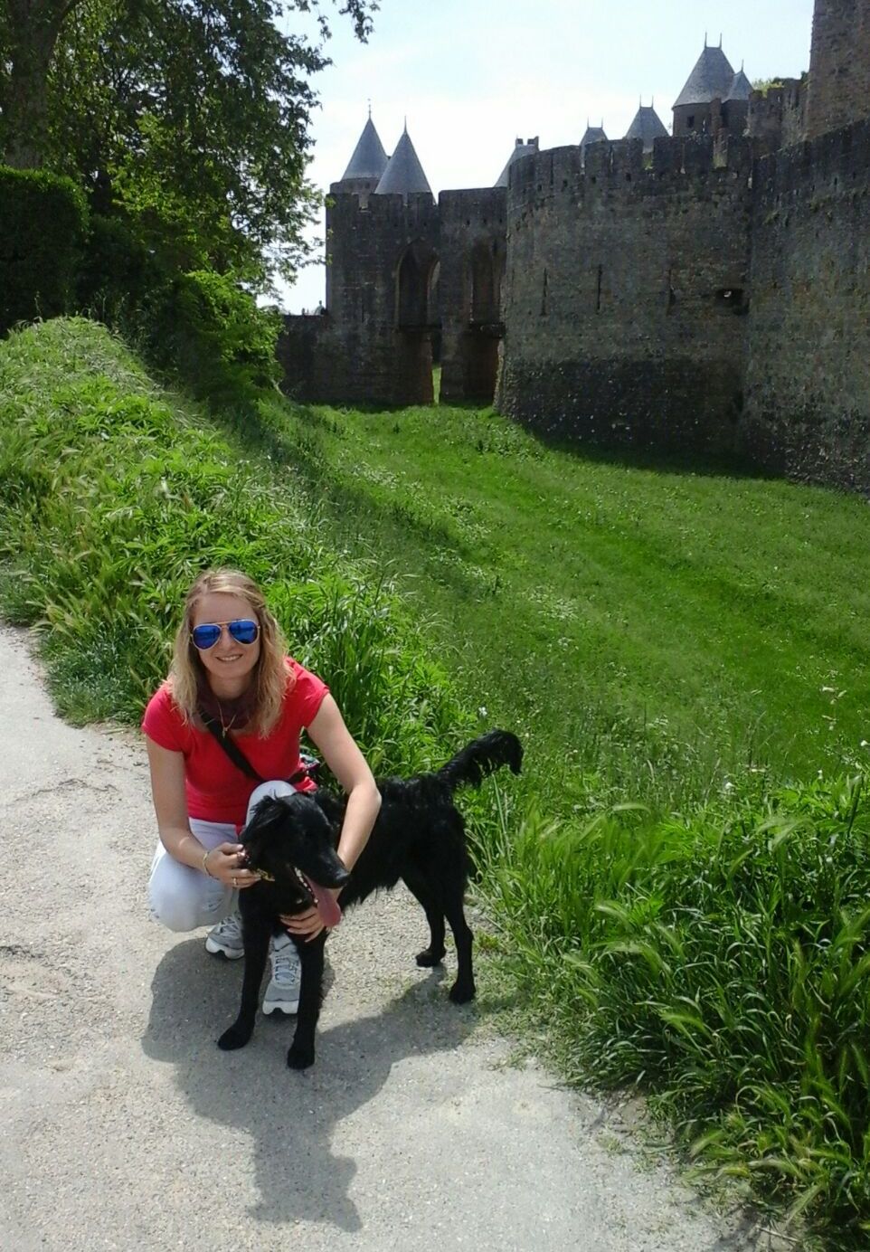 Tudtátok, hogy Carcassone vára is kutyabarát?