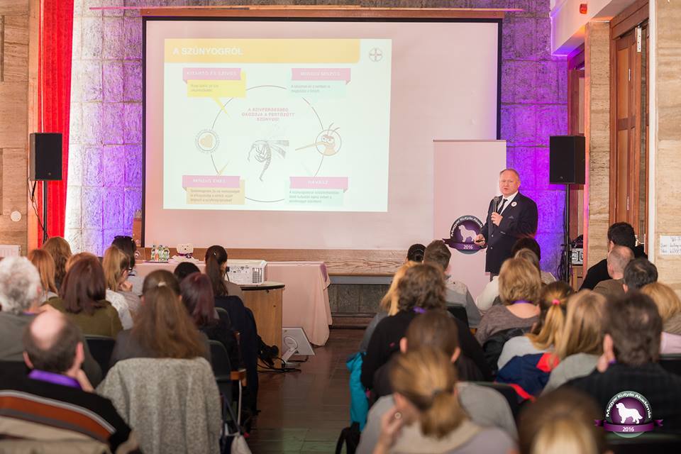 A szívférgességről Dr.Lukács Zoltán tartott előadást