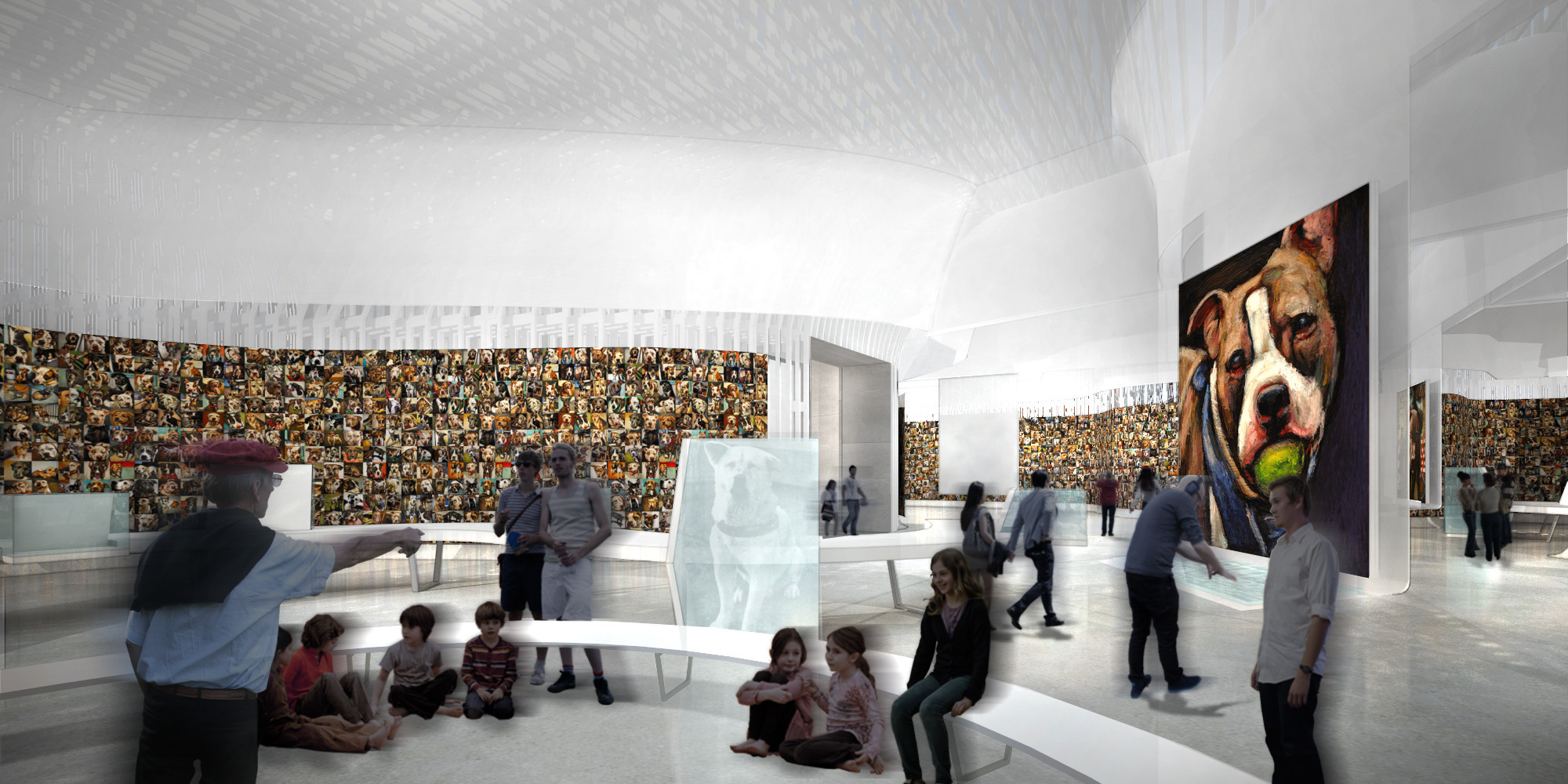 A Museum of Compassion látványterve