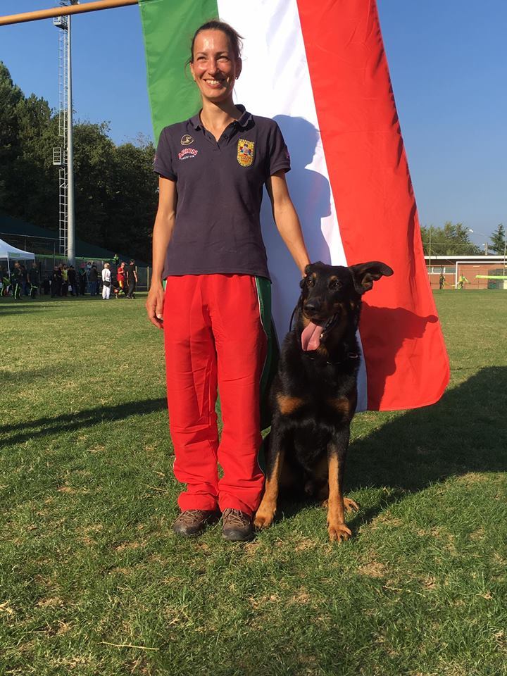 Kröpfl Erzsébet és Gamin