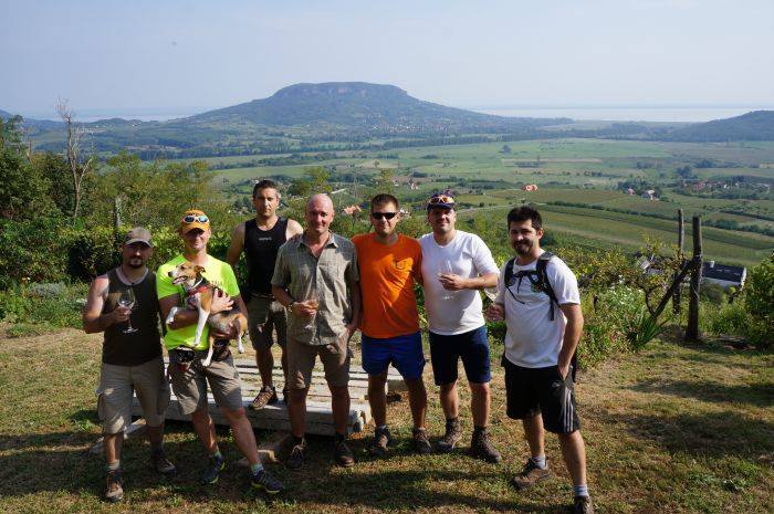 Túra Roxyval a Balaton-felvidéken