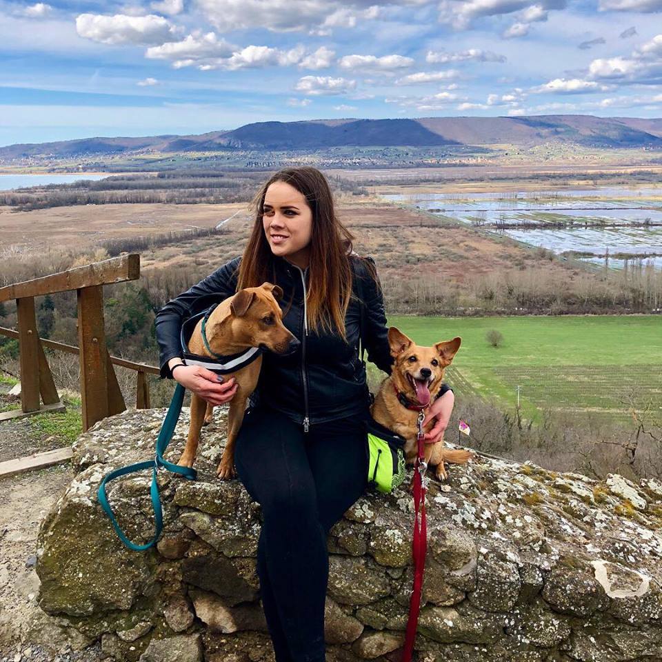 Piros Petra és kutyusai