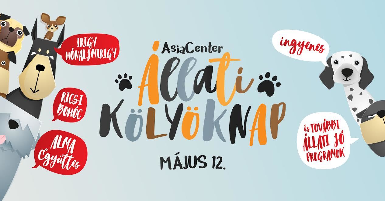 Állati Kölyöknap az AsiaCenterben Állati Kölyöknap az AsiaCenterben