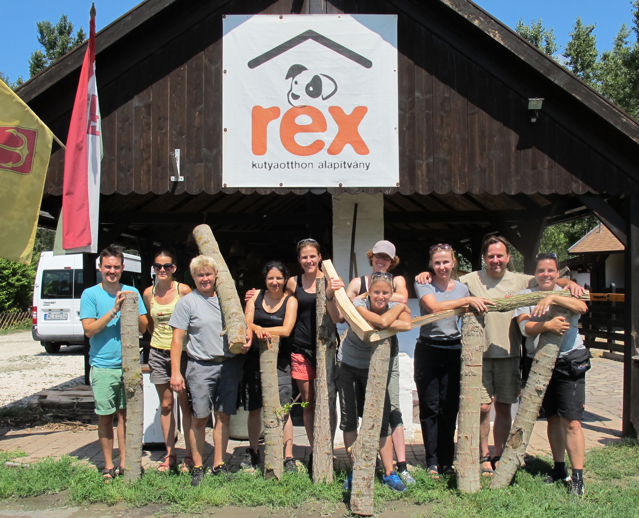 A svájci Susy Utzinger Alapítvány önkéntesei