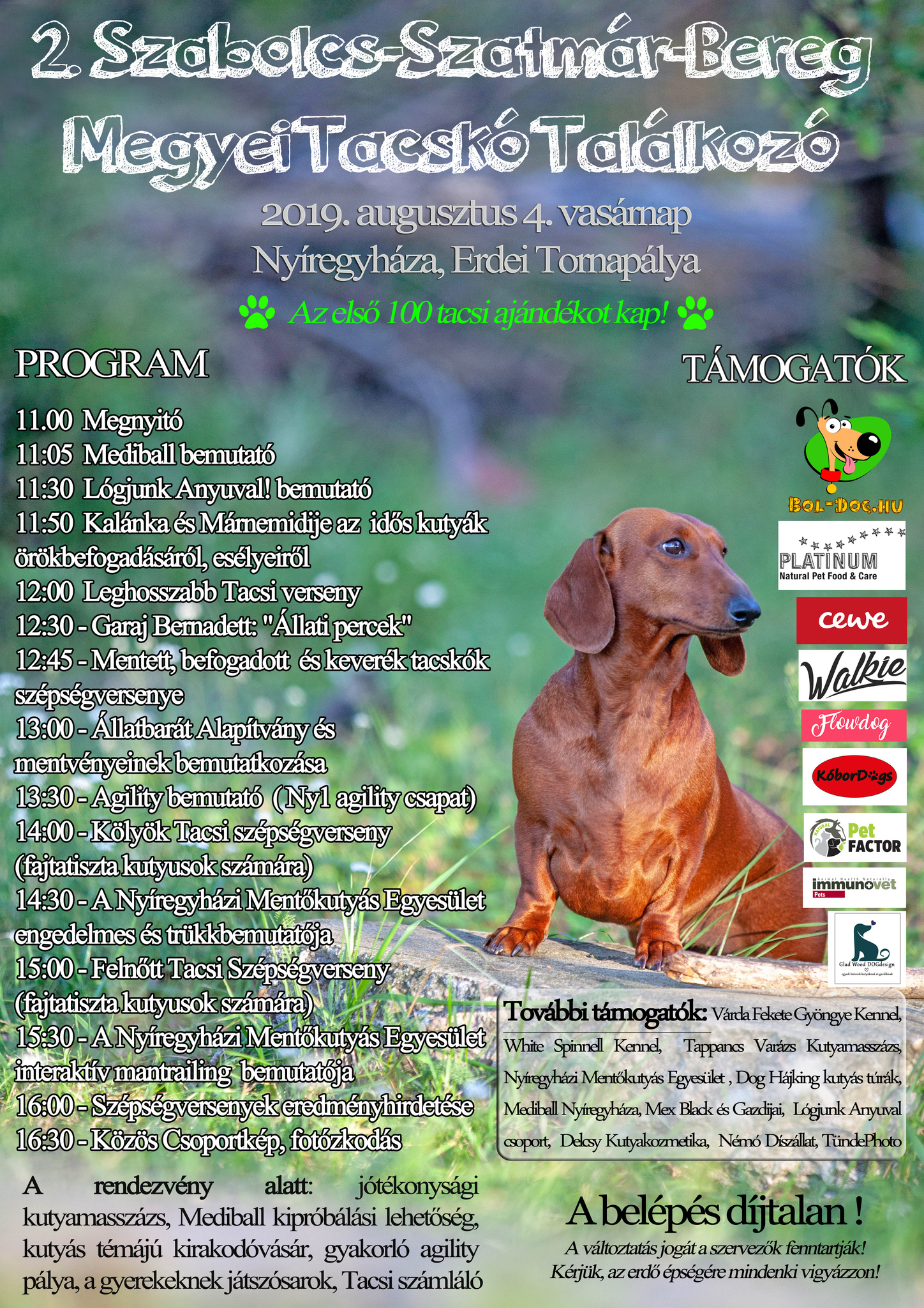 2. Szabolcs-Szatmár-Bereg Megyei Tacskó Találkozó 2. Szabolcs-Szatmár-Bereg Megyei Tacskó Találkozó