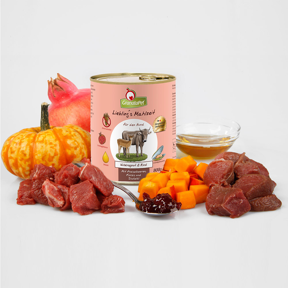 GranataPet Vadragu és marha húsos konzerv