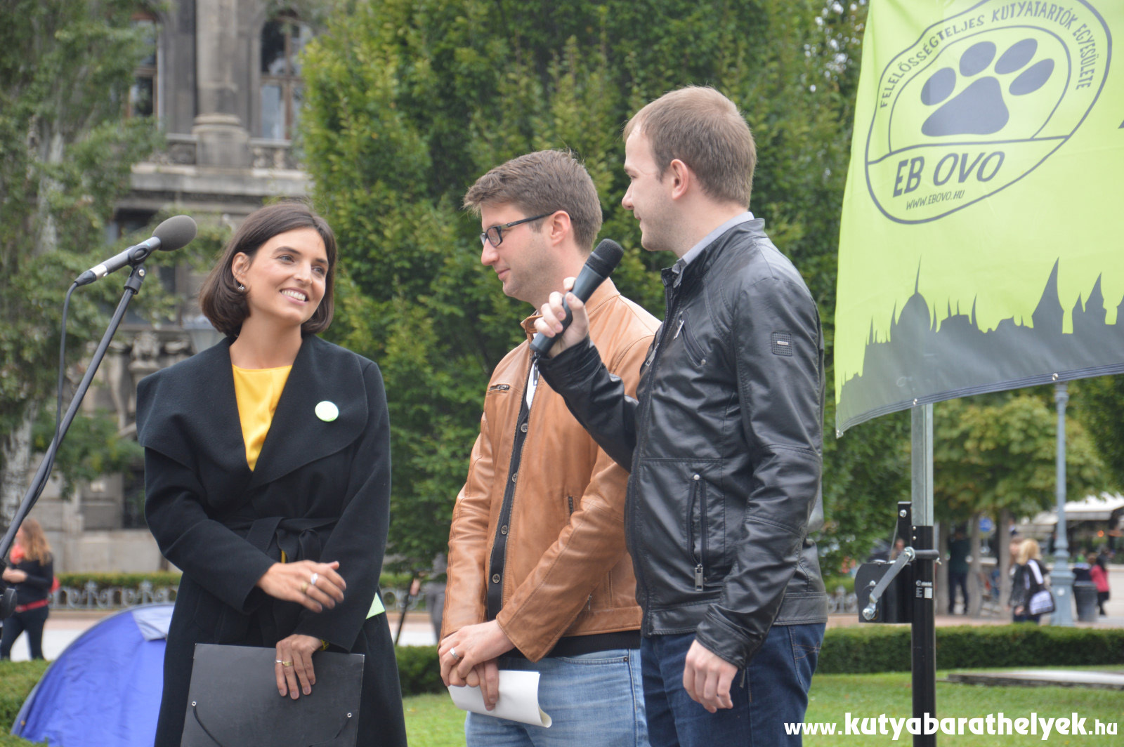 Csonka Berta, Böröcz László és Mátyus Bálint a 6. EB OVO Pikniken