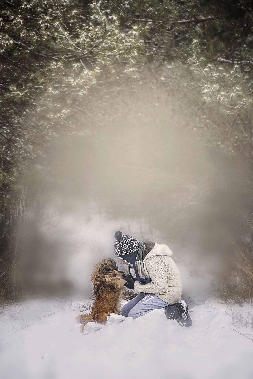 Egy kisfiú és a kutyája 7