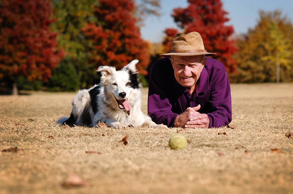 Chaser és gazdája Dr. John W. Pilley