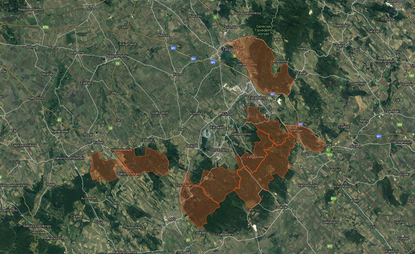 Erdőlátogatási korlátozás a Vértesi Erdő Zrt vadászterületein