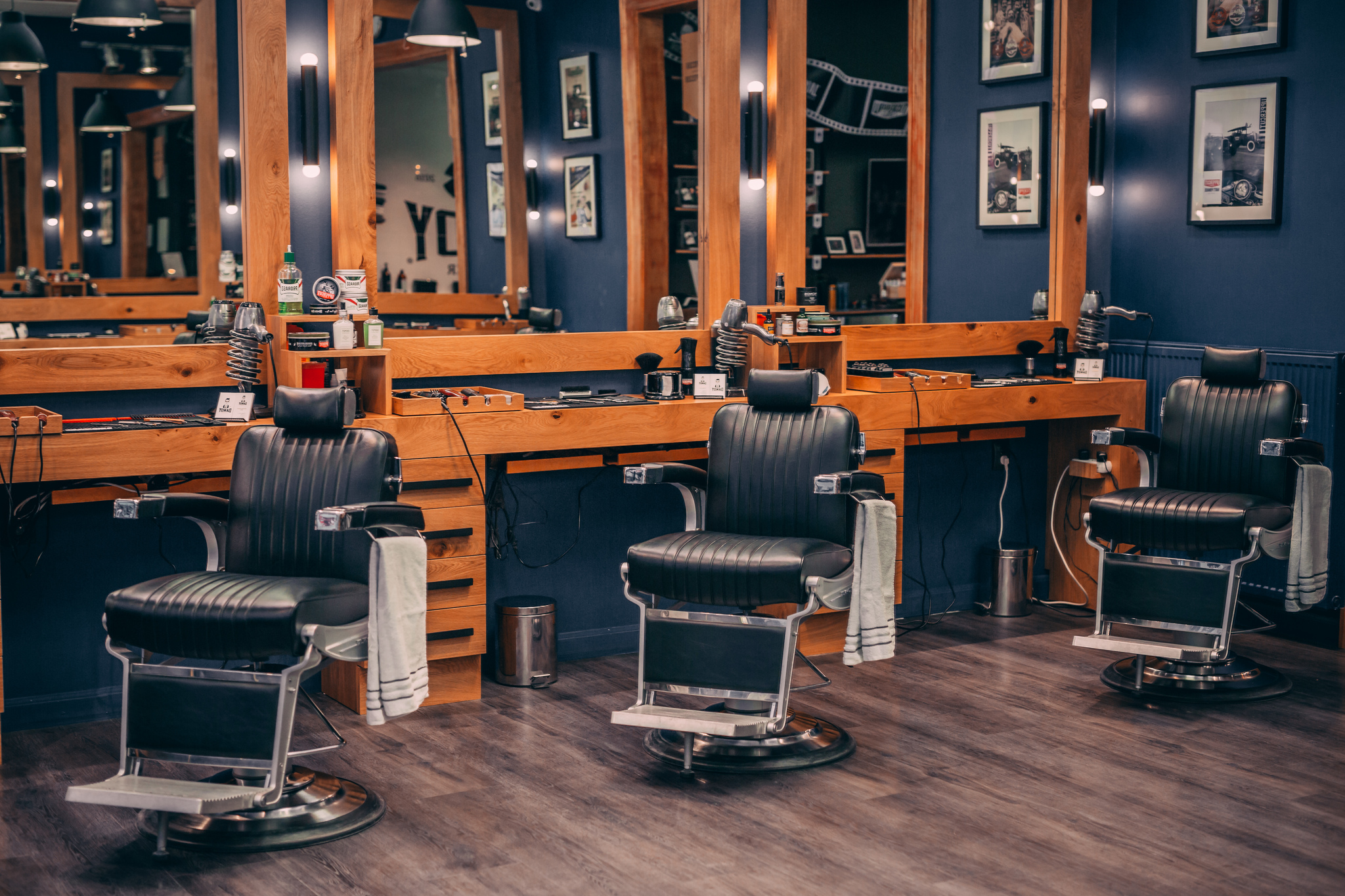 A kutyabarát Dandy the Barber borbélyszalon - belső A kutyabarát Dandy the Barber borbélyszalon - belső