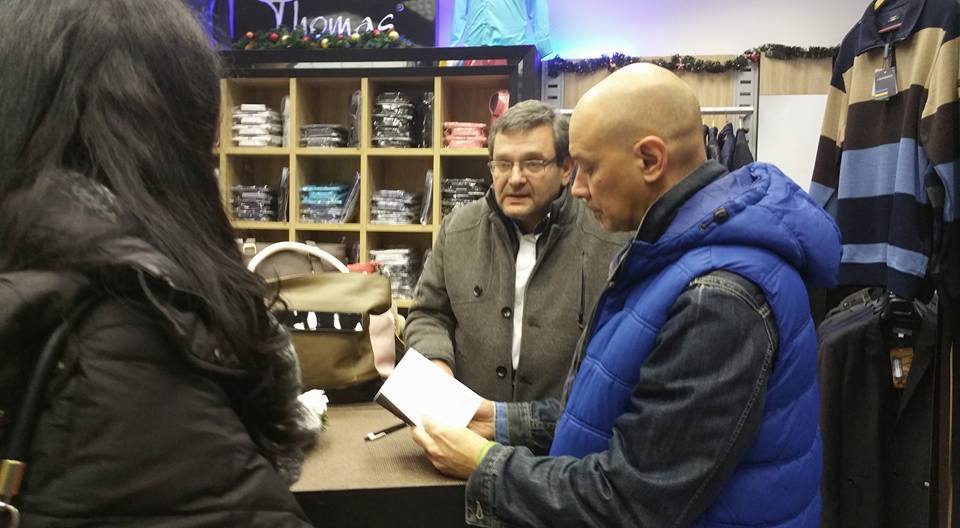 Szőke Zoltán is eljött a dedikálásra