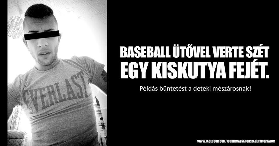 Plakát a Jobbik Magyarországért Mozgalom Facebook oldaláról