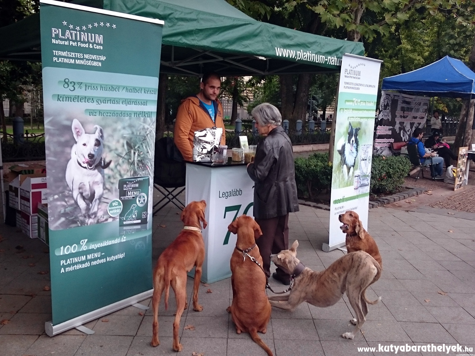 A Platinum Állateledel is hozott kóstolót
