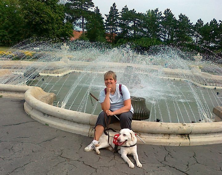 Lili és Niki  pihenőn