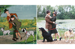 Kutyaőrültek eljegyzési fotói - a 101 kiskutya után szabadon