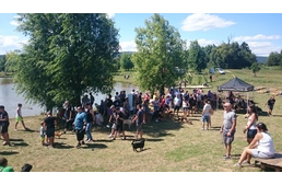 Hivatalosan is megnyílt a Kőszegi Kutyastrand