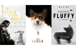 Egy corgi vette át a színészek helyét a népszerű filmek plakátjain