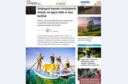 szeretlekmagyarorszag.hu - Védjegyet kapnak a kutyabarát helyek, és egyre több is lesz belőlük
